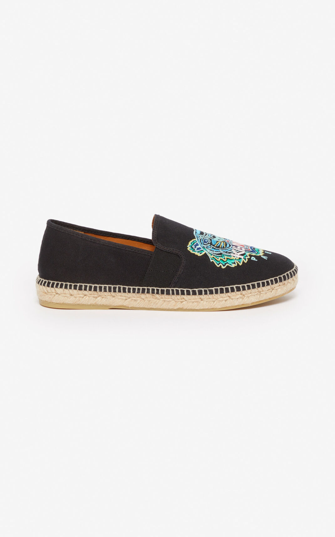 Kenzo Tiger elasticated Moška Espadrile Črna SI-6698309